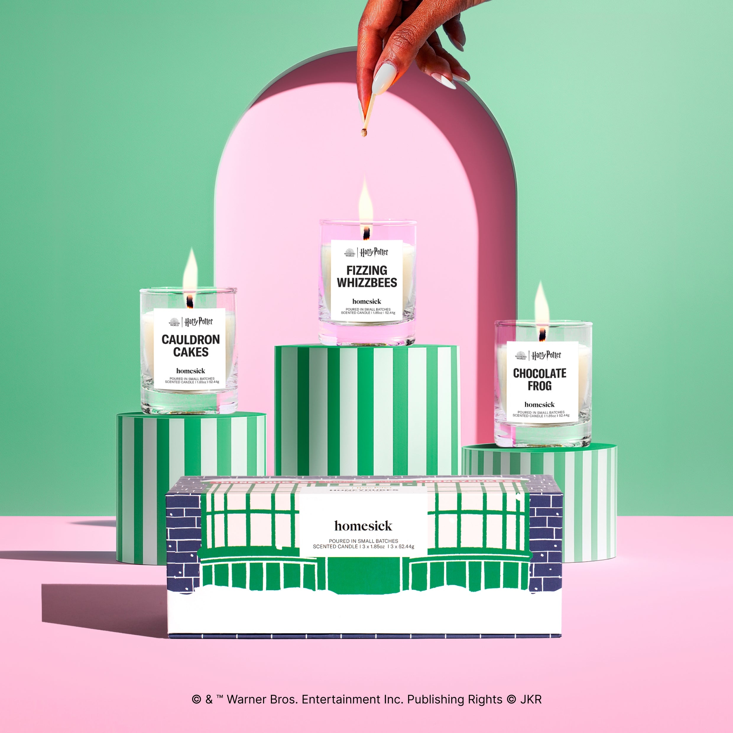 Homesick Harry Potter Honeydukes Mini Candle Trio Set - Thumbnail 3