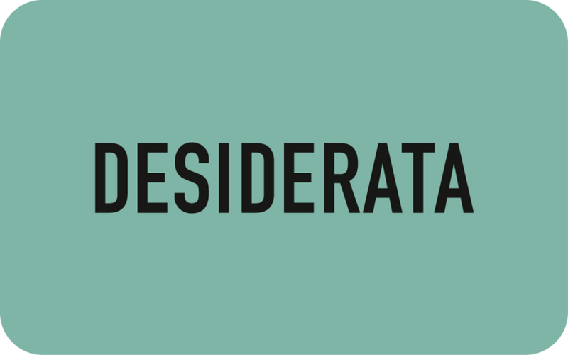 Desiderata Argentina