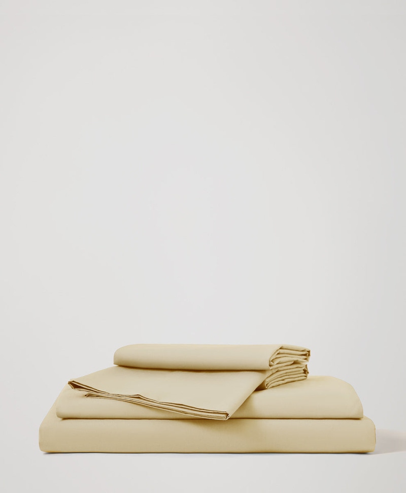 Organic Cool-Air Percale Sheet Set, Twin