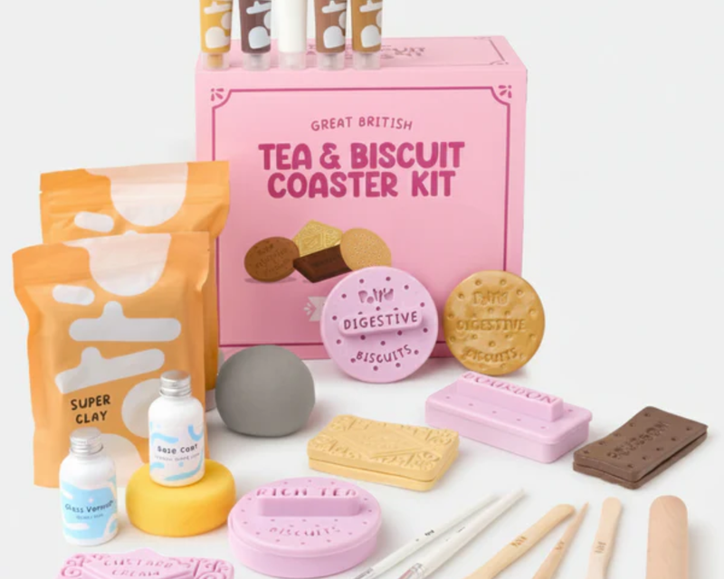 Tea & Biscuit Coaster Kit