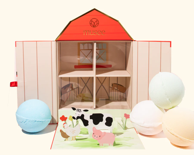 Musee Kids On The Farm Bath Balm Set