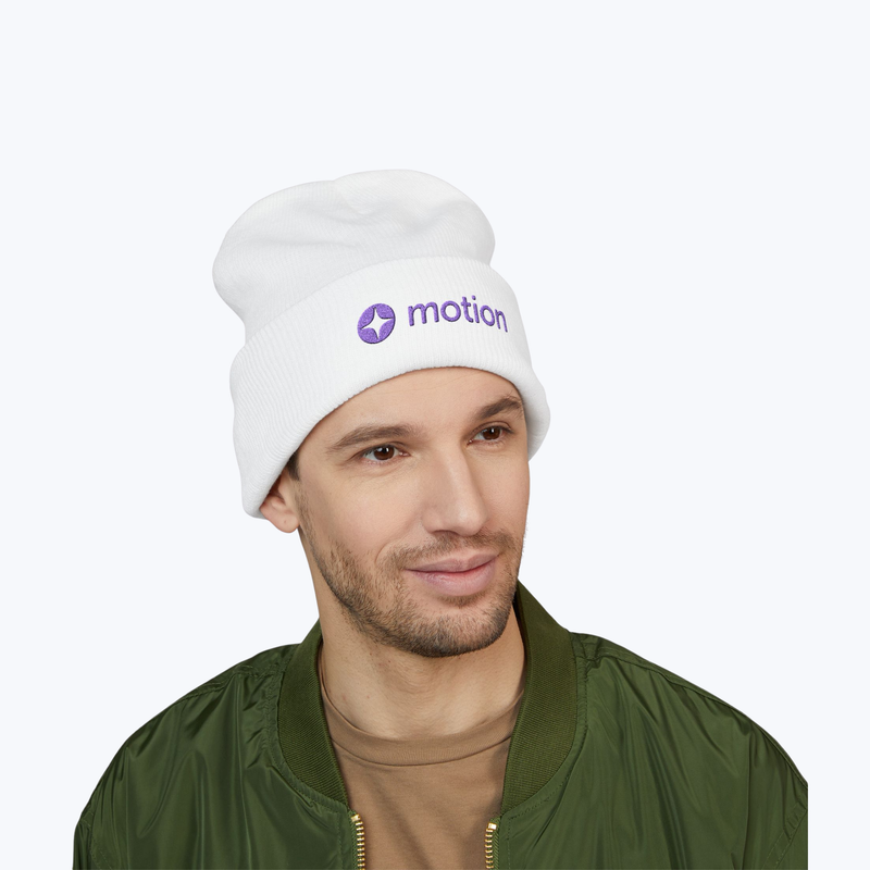 Branded Classic Cuffed Beanie