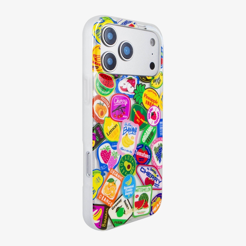 Fruit Stickers MagSafe® Compatible iPhone Case