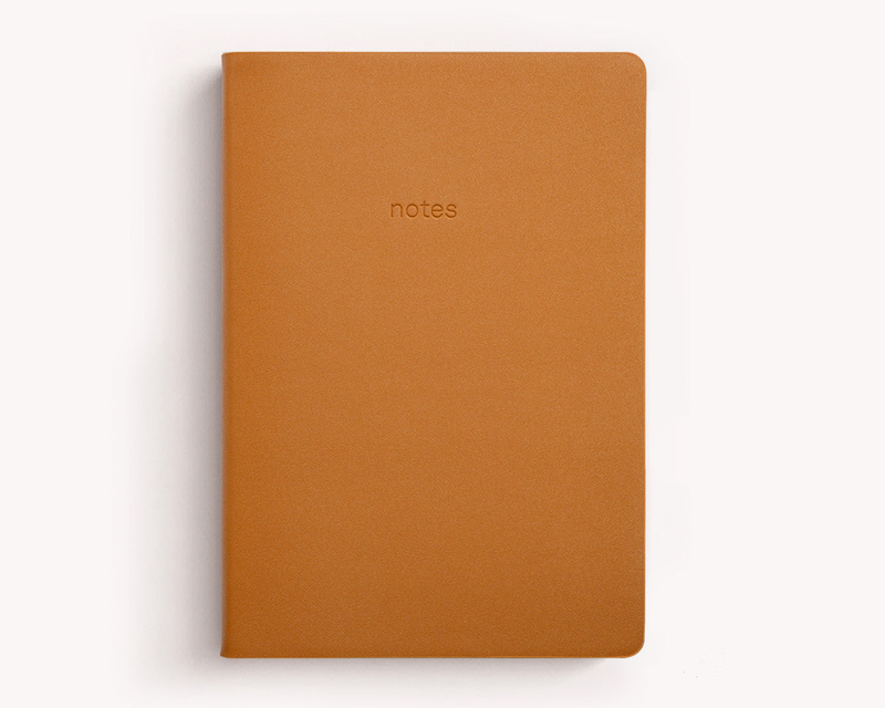 A5 Vegan Leather Notebook