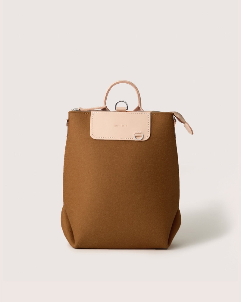 Merino Wool Midi Backpack