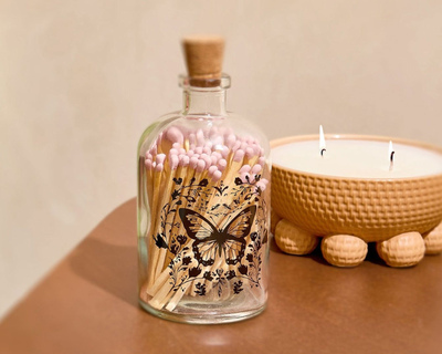 Apothecary Match Bottle