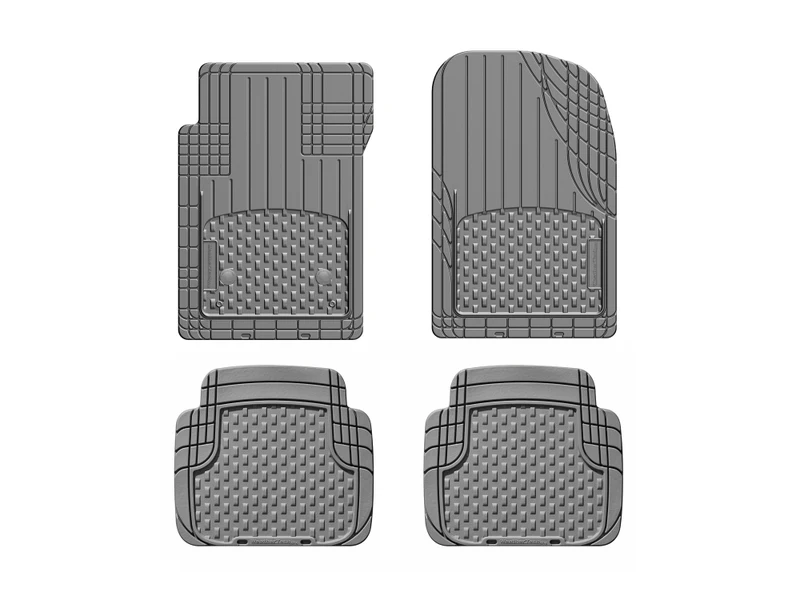 Trim-to-Fit Front and Rear 4-Piece Floor Mat Set