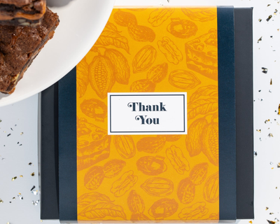 Thank You Killer Brownie Gift Box, 4 Pack