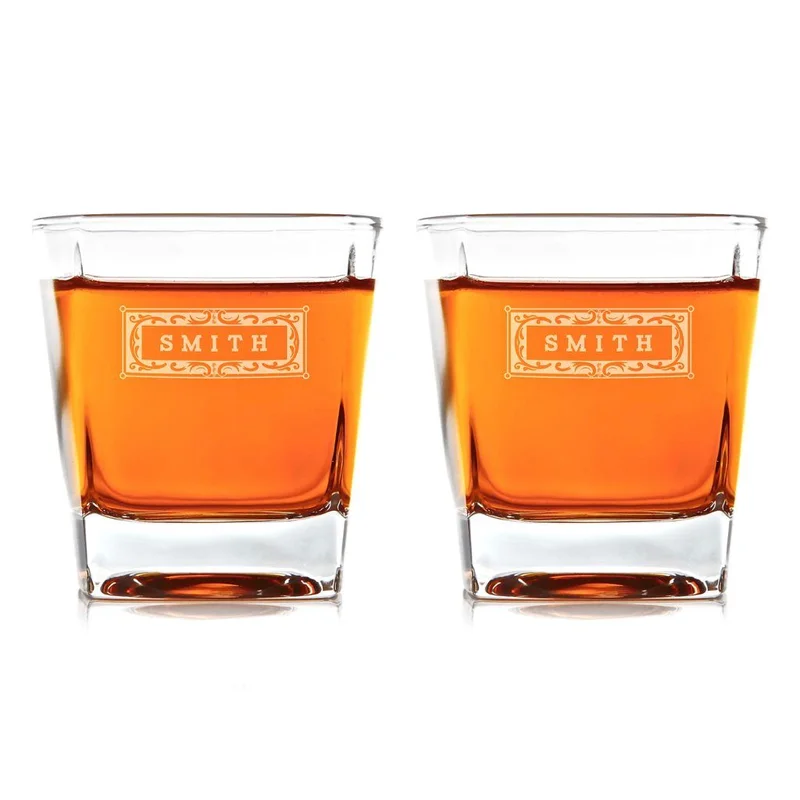 Personalized Whiskey Glass Set