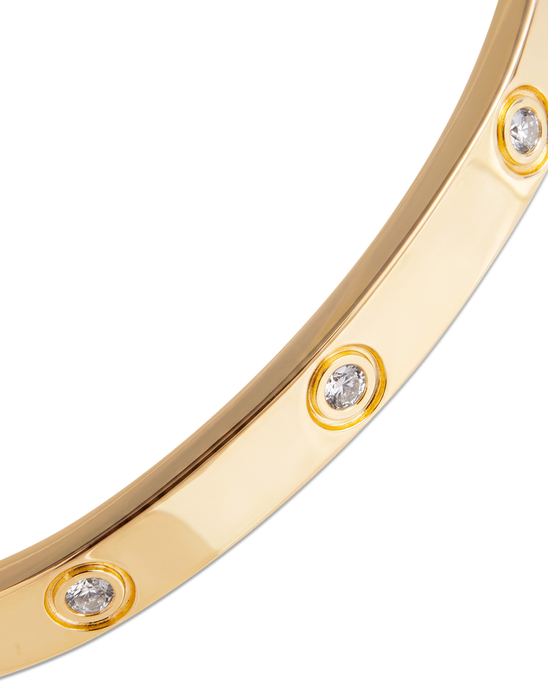 Verona Clear CZ Bangle