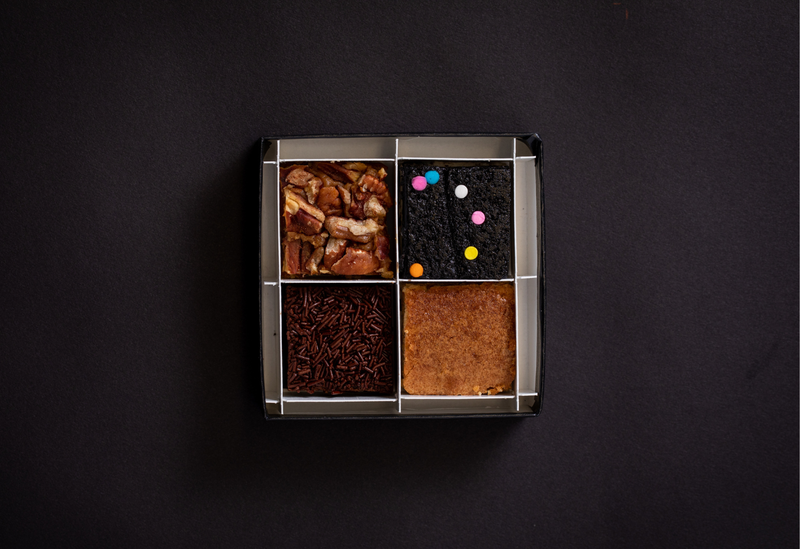 Blondery birthday cake blondie variety box - sentimental birthday gift for grandma - $35
