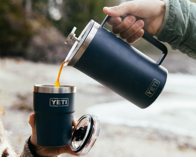 Rambler™ 34 oz French Press with Twist-To-Lock French Press Lid