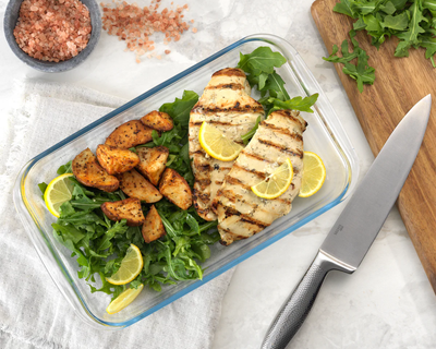 Borosilicate Glass Baking Dish Set of 4 with Airtight Lids