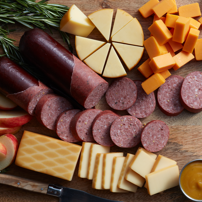 Summer Sausage & Cheese Gift Box