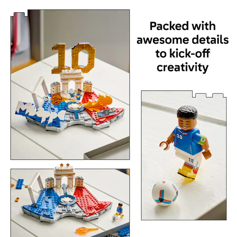 LEGO Editions Kylian Mbappé Soccer Highlights