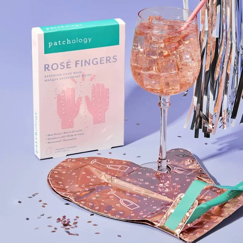 Rosé Fingers Hand Mask