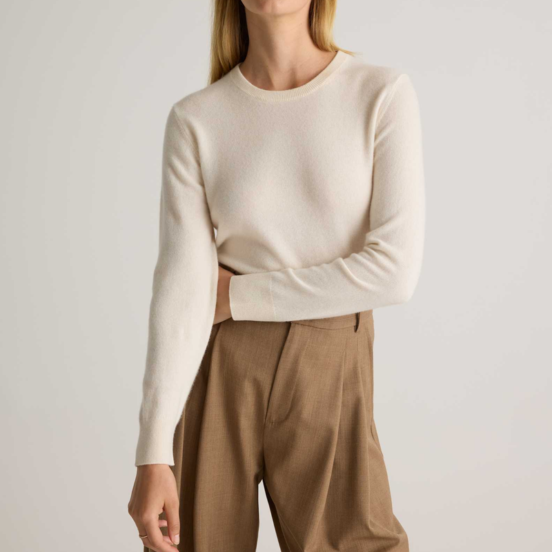 Mongolian Cashmere Crewneck Sweater