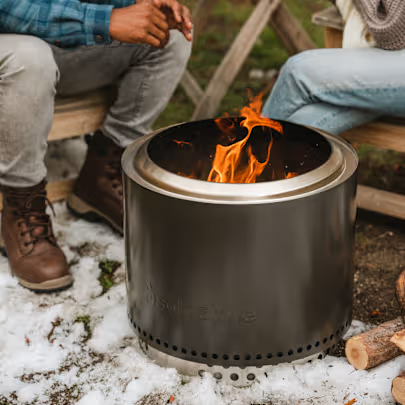 Bonfire Fire Pit 2.0 + Stand, Ash