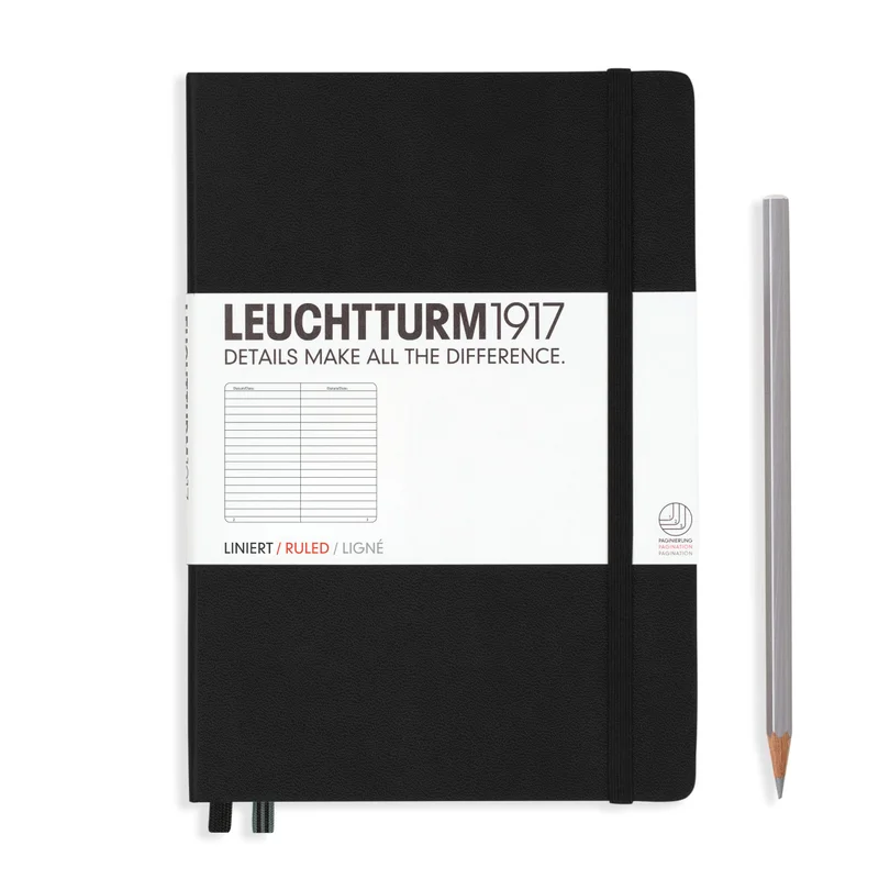 Notebook Classic, Hardcover, Ruled with Personalized Monogramming