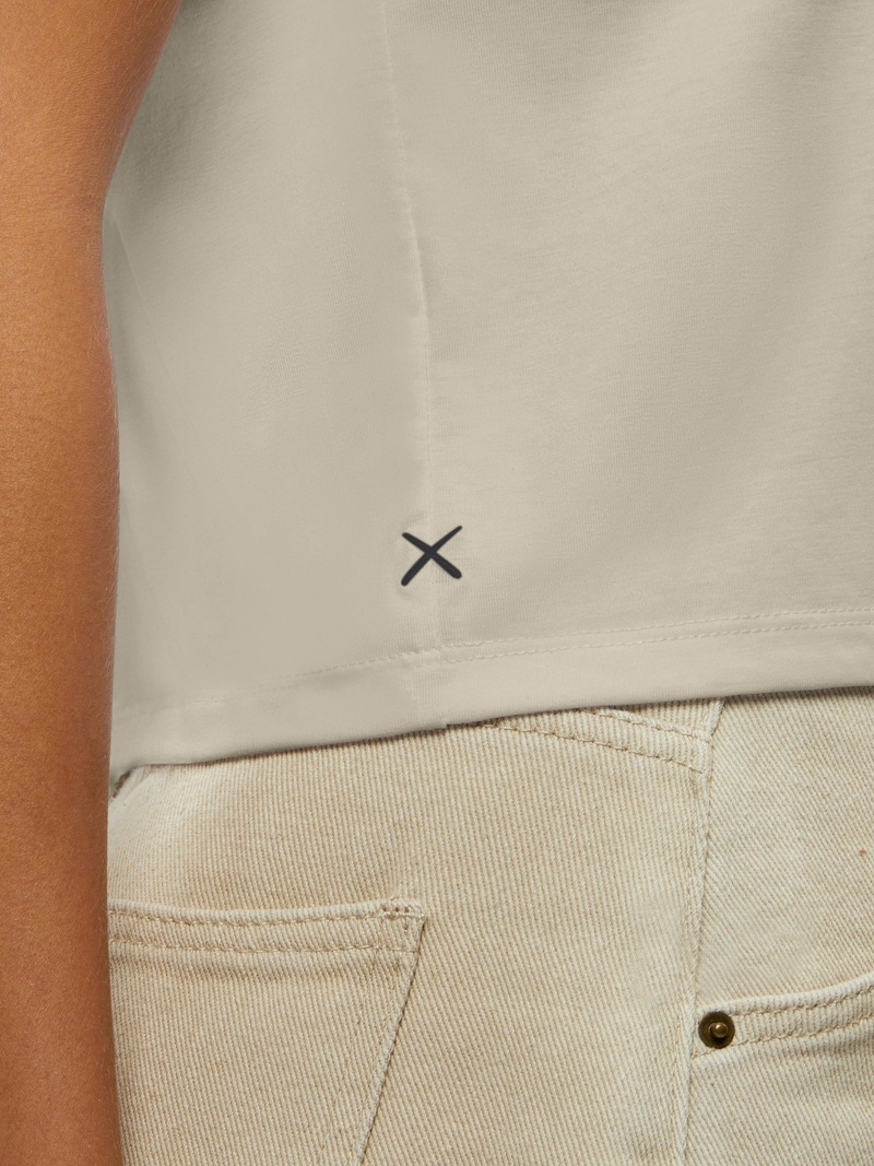 Women's Almost Friday Tee, Castle Wall