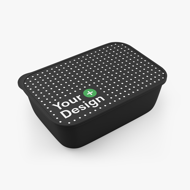 PLA Bento Box with Band and Utensils