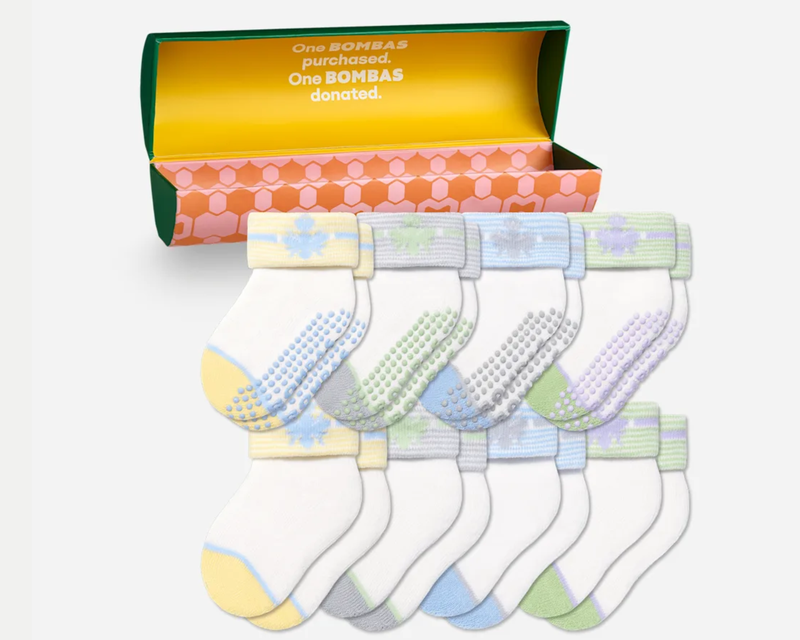 Baby's First Year Calf Sock 8-Pack Gift Box