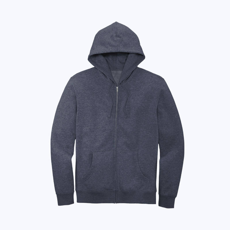 Branded District V.I.T. Fleece Full-Zip Hoodie