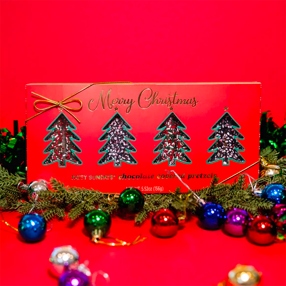 Chocolate Covered Pretzel Holiday Gift Set