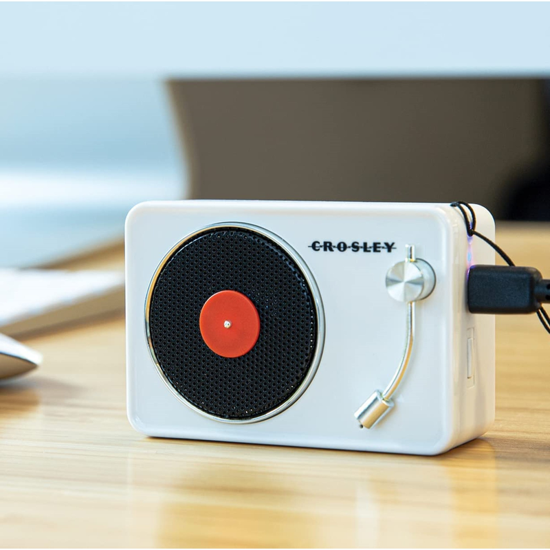 Branded Crosley Mini Turntable Bluetooth Speaker