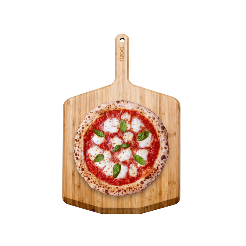 12" Bamboo Pizza Peel & Serving Board