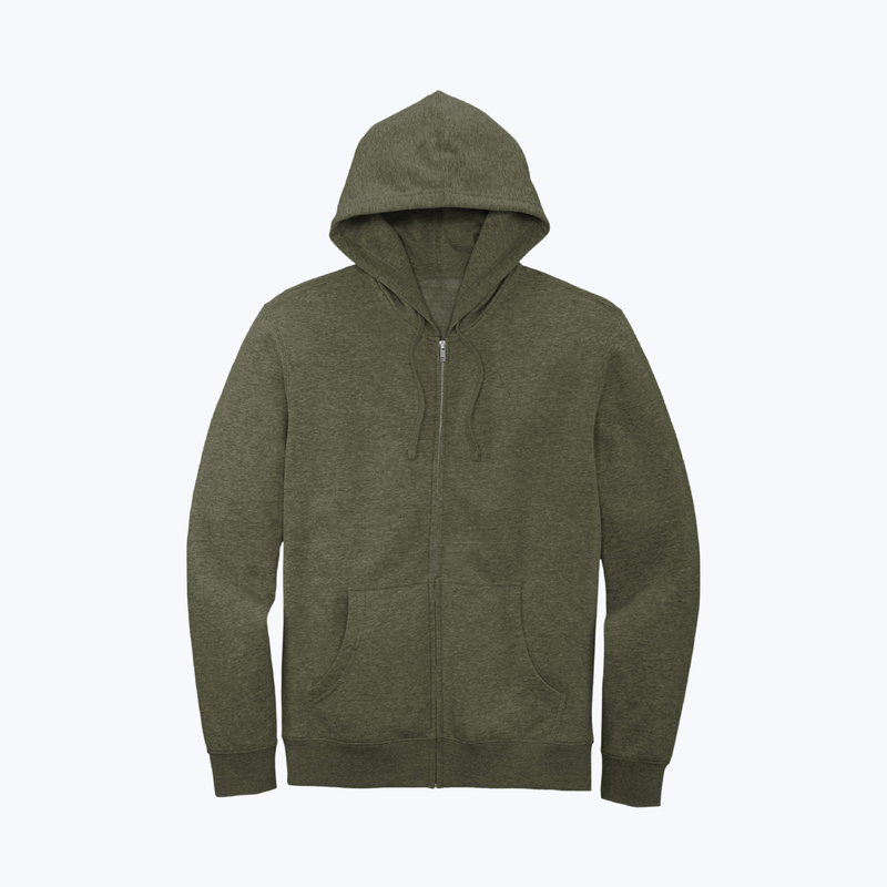 Branded District V.I.T. Fleece Full-Zip Hoodie