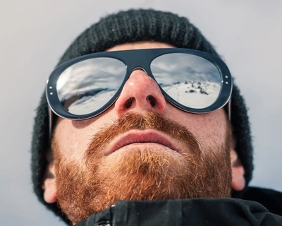 Polarized Ski Aviators