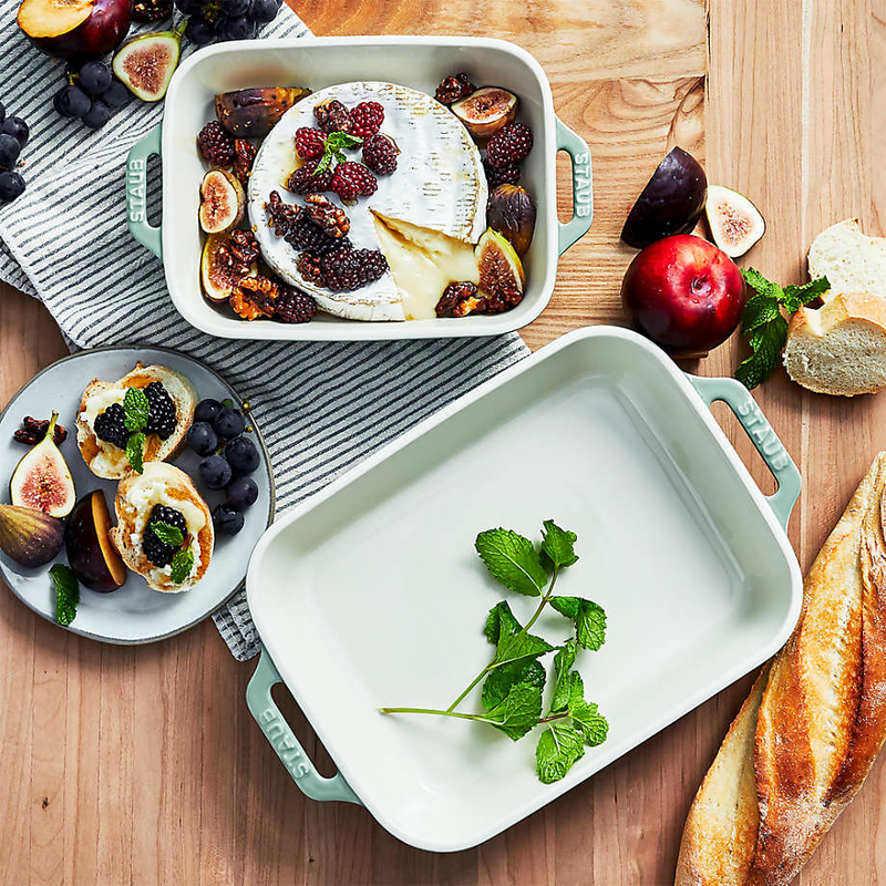 Ceramic 2-Piece Rectangular Baking Dish Set