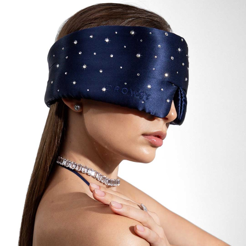 Crystals by Swarovski® Silk Sleep Eye Mask