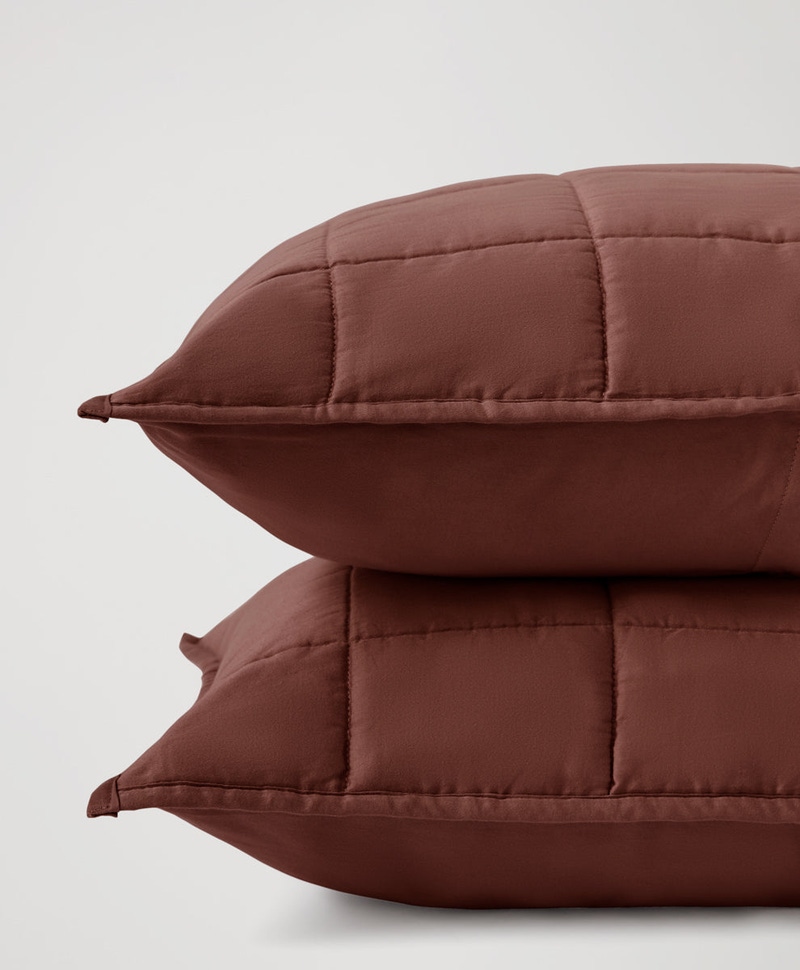 Organic Quilted Sham 2-Pack, Standard