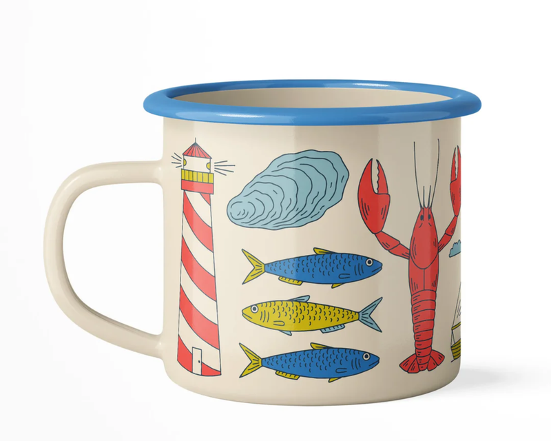 Enamel Mug, 16oz