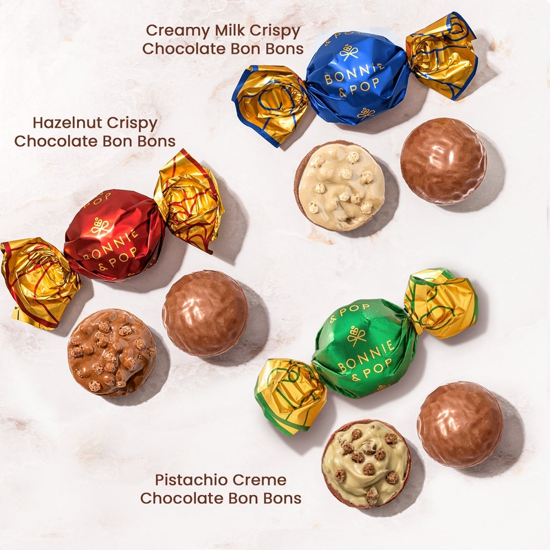 Christmas Chocolate Bon Bons Gift Tin