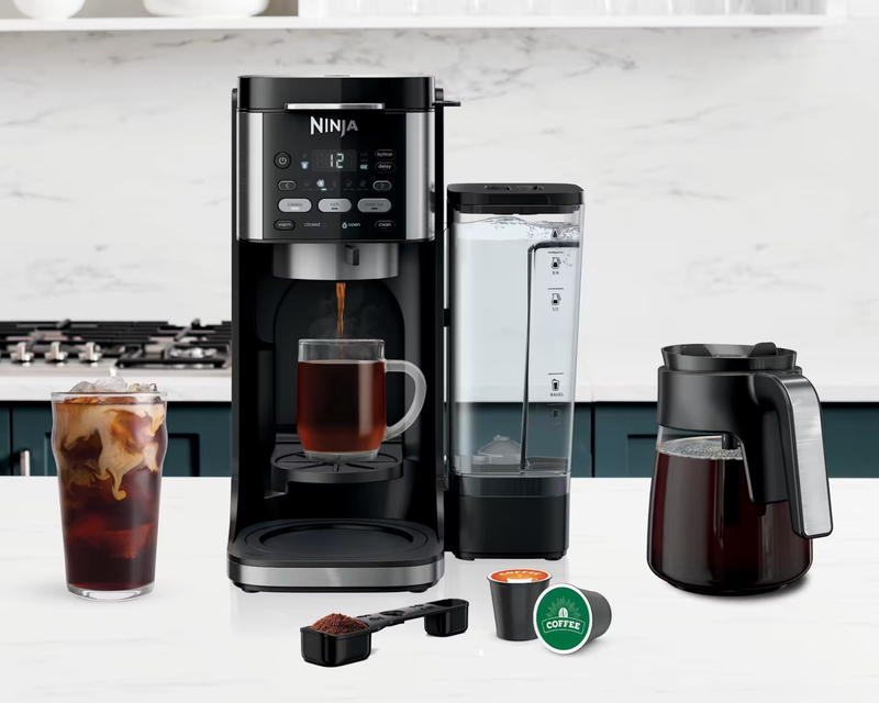 DualBrew XL Grounds & Pods Hot & Iced Coffee Maker