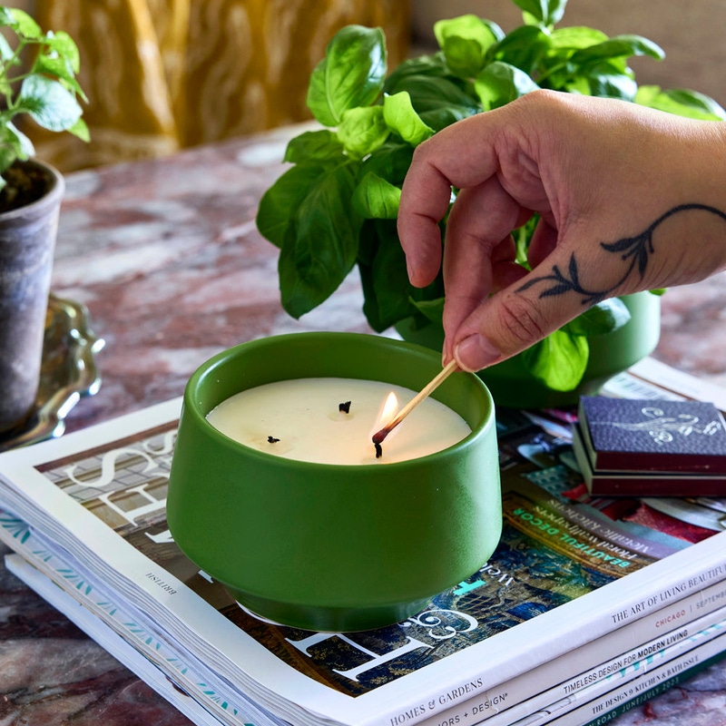 Rooted 3-Wick Candle