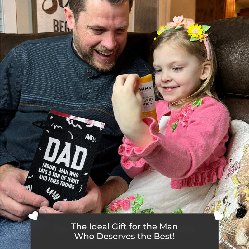 Funny Dad Definition Jerky Stick Bag