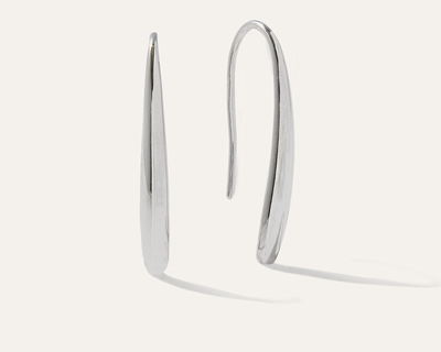 Silver Threader Drop Earrings