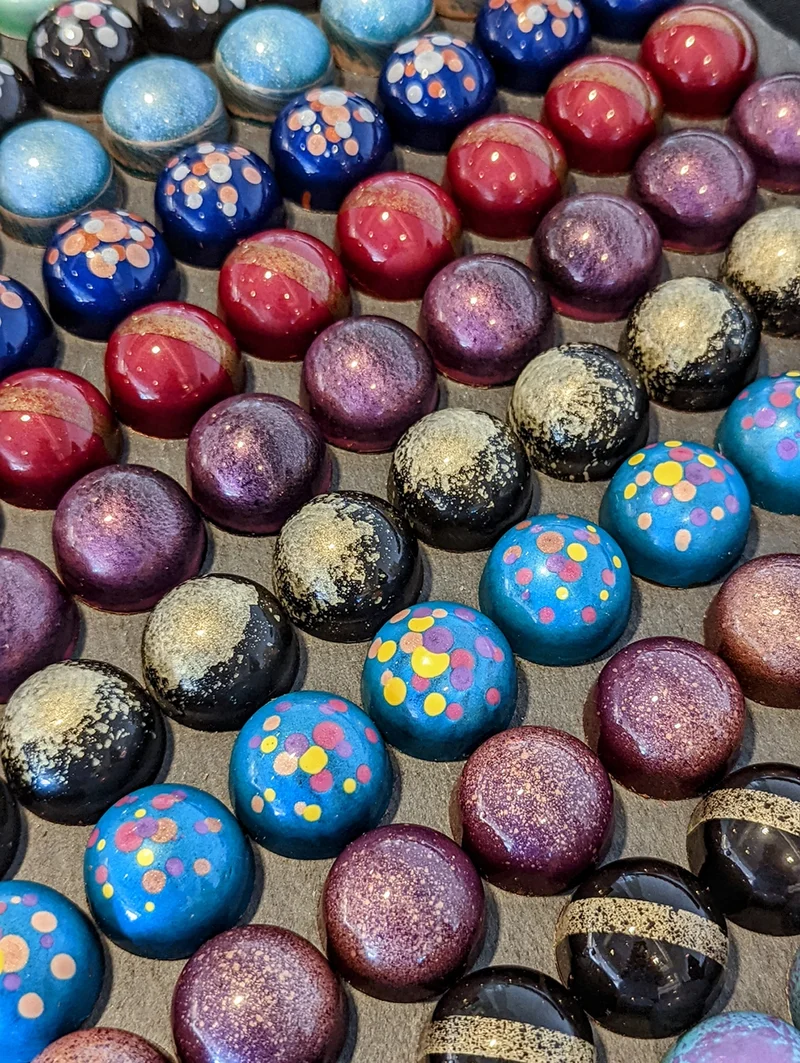Chocolate Jewels, 6 Piece