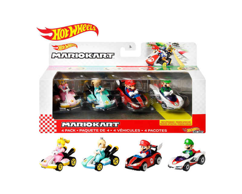 Mario Kart Vehicle 4 Pack