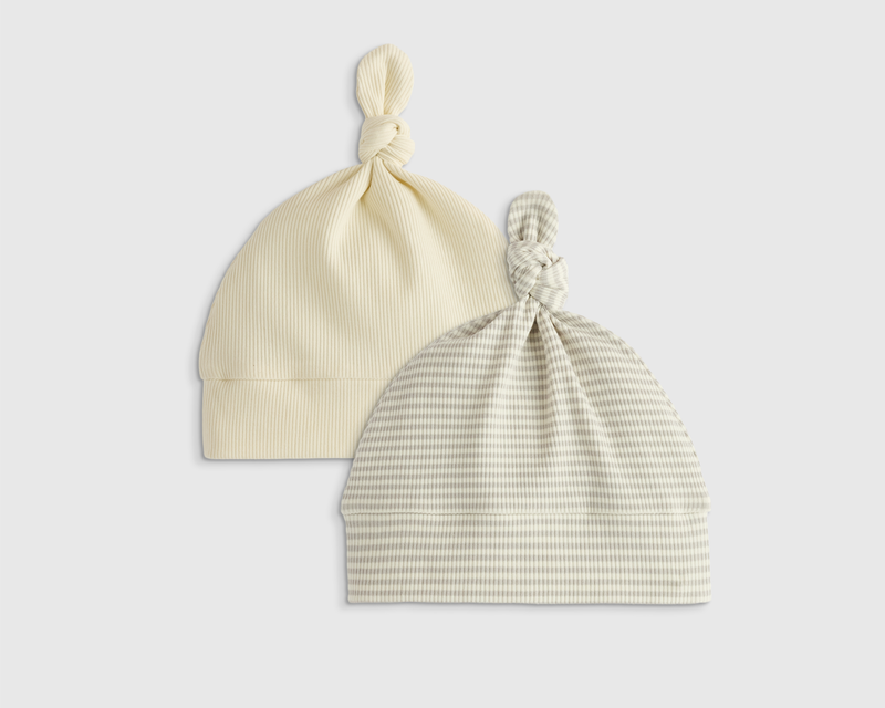 Softest Rib Baby Hat 2-Pack
