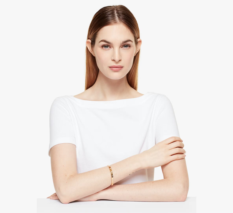 Set in Stone Hinged Bangle Bracelet