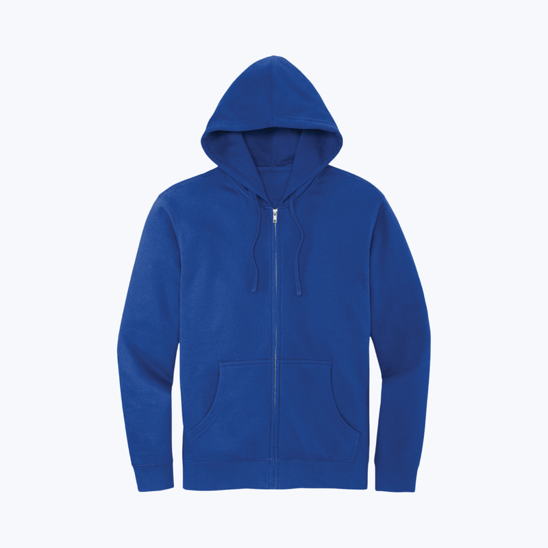 Branded District V.I.T. Fleece Full-Zip Hoodie