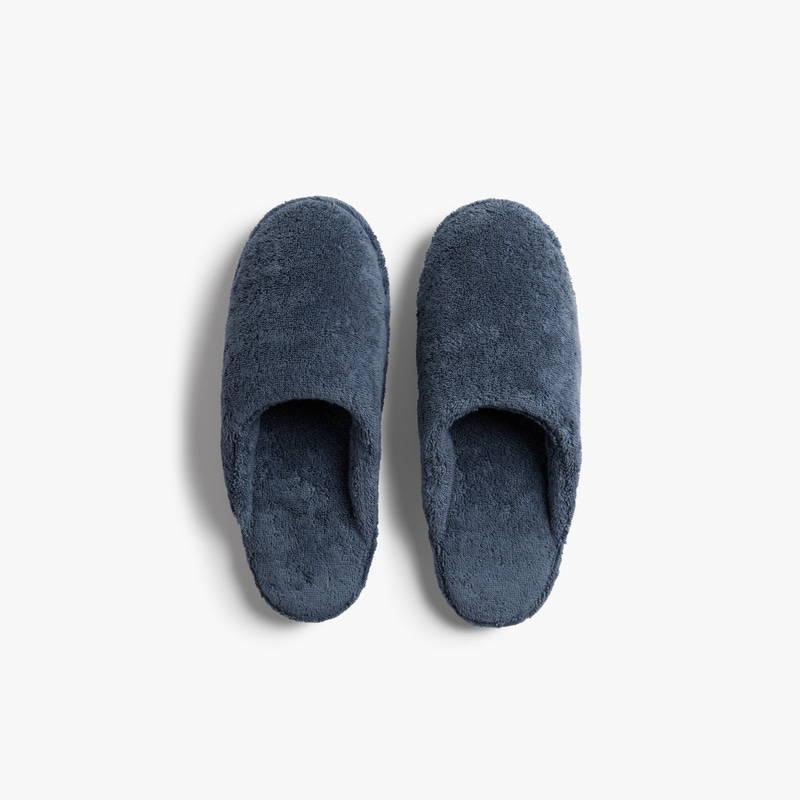 Classic Turkish Cotton Slippers, Dusk