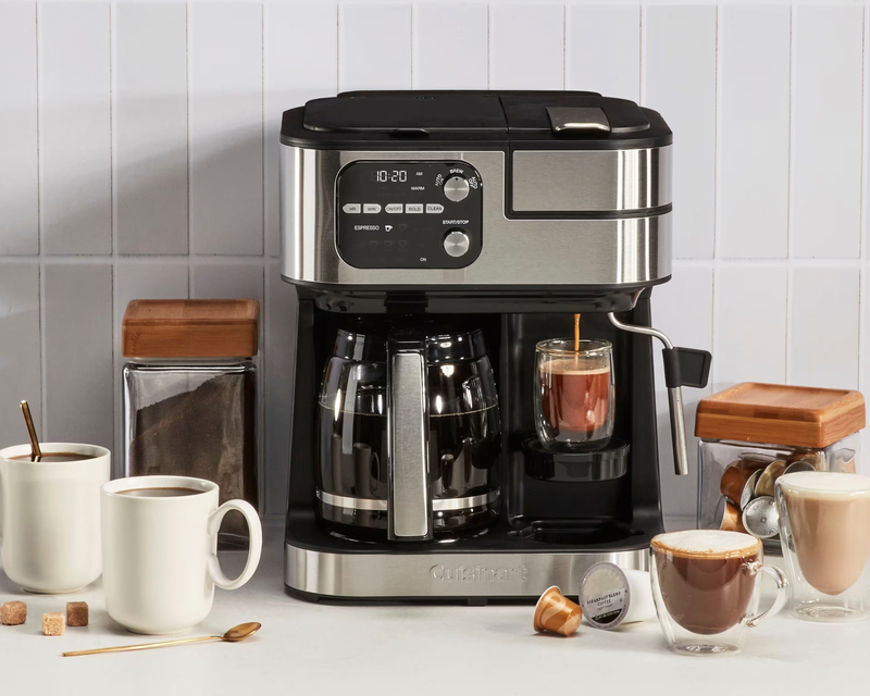 CoffeeCenter 12-Cup Coffee Maker Barista Bar 4-in-1 Coffeemaker 