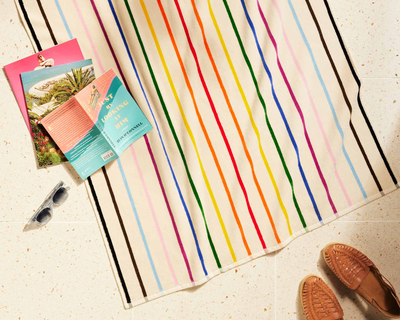 Pride Stripe Beach Towel