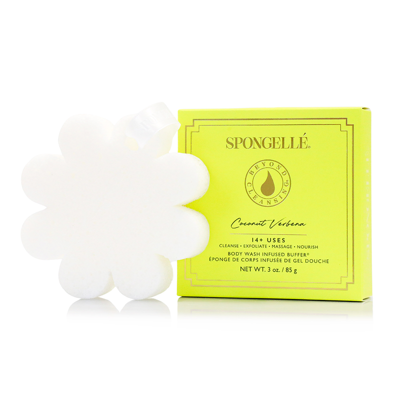 Boxed Flower Body Wash Infused Sponge